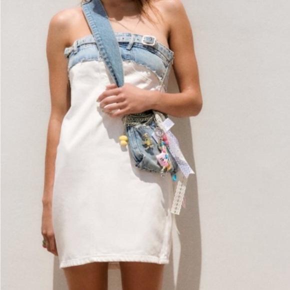 NWT Zara Denim Dress - Picture 3 of 8